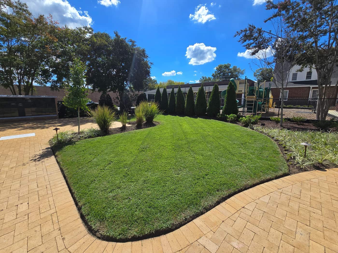 First Presbyterian Church Courtyard and Grounds in Bennettsville First Presbyterian Church, photo 8