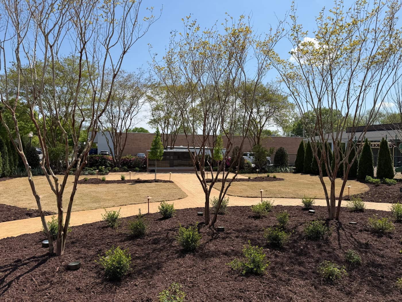 First Presbyterian Church Courtyard and Grounds in Bennettsville First Presbyterian Church, photo 9