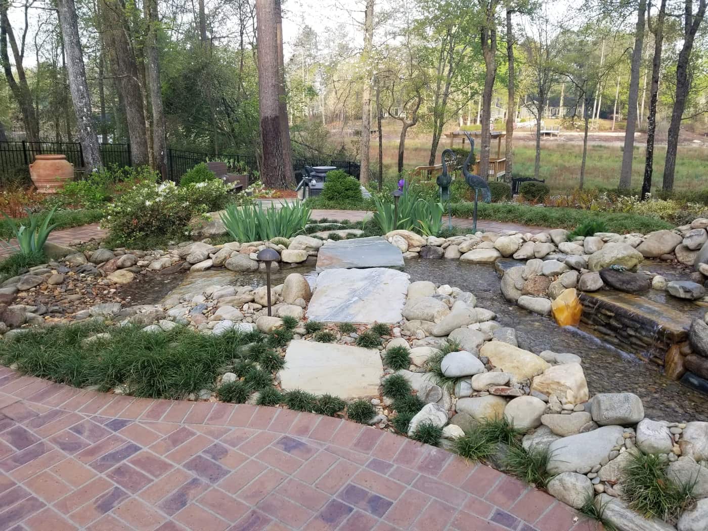 Byrnes Boulevard Waterfall Garden in Country Club of South Carolina, photo 2