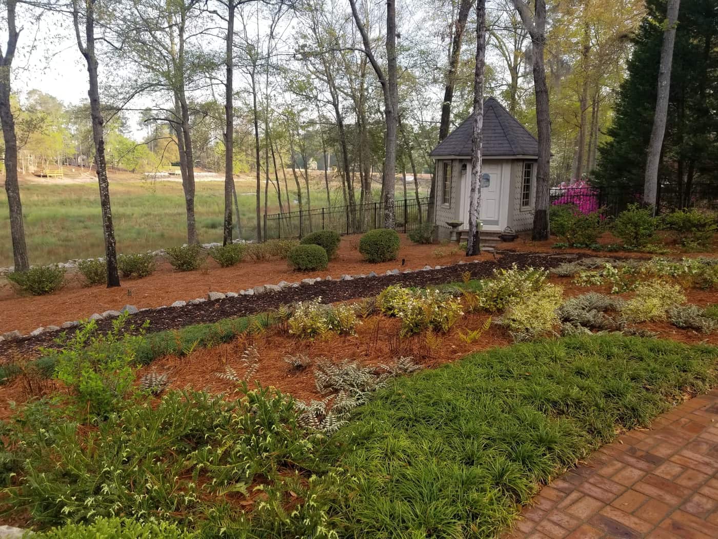 Byrnes Boulevard Waterfall Garden in Country Club of South Carolina, photo 9